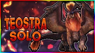 [Monster Hunter World] Teostra Hammer Solo - Full Nergigante Armor