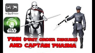Finn (First Order disguise) Captain Phasma Force Link Action Figures| Star Wars The Last Jedi