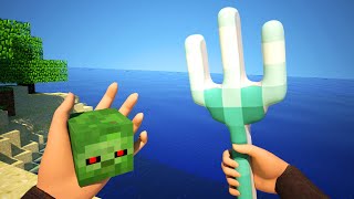 Realistic Sky Block Survival - Minecraft Animation
