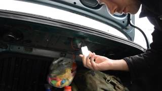 Daewo/Chevrolet Lanos/Sens/ZAZ Chance замена лампочки подсветки багажника