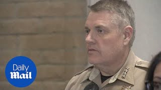 Sheriff announces deaths from California wildfires