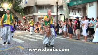 Moros y Cristianos Dénia 2012. Desfile Infantil: Filà Almoravides