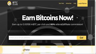 BTC Click Ganando Bitcoin con esta PTC|Dinero Extra RD