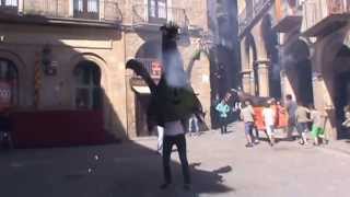 Corpus solsona 2013, Baixada de gegants.