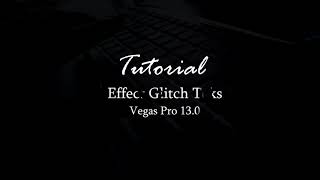 #Tutorial effect #glitch menggunakan #sonyvegaspro.13 mudah & cepat _2019