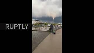 Germany: Several injured after tornado hits port city of Kiel