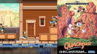 Quackshot starring Donald Duck (Sega Mega Drive) прохождение игры