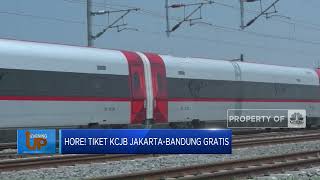 Hore! Tiket KCJB Jakarta-Bandung Gratis