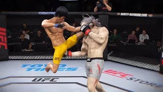 Krampus vs. Bruce Lee (EA sports UFC 3) - CPU vs. CPU