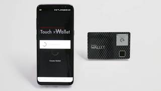 [Touch xWallet] 지갑생성 (최초)