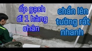 Tập 26 Hướng dẫn ốp gạch chi tiết đi hàng đường chân chẩn(Brickwork Tile Set 26)