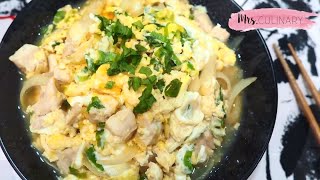 Resep Masakan Jepang Oyakodon | Japanese Chicken Oyakadon