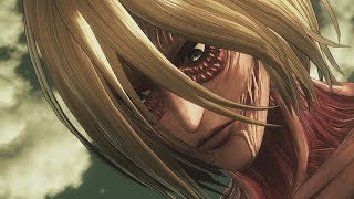 Attack on Titan 2 - Female Titan Boss Fight #1