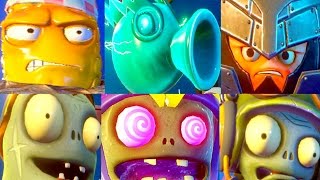 PVZ Garden Warfare 2: ALL INFINITY GIGA-BOSSES! (STORY MODE)