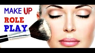 ASMR МАКИЯЖ ПОДРУГЕ/MAKE UP ROLE PLAY RELAXING