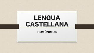 AULA 19 - HOMONIMOS, VOCÊ ESCREVE CORRETAMENTE?