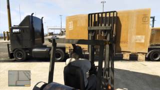 GTA V Trucking with Trevor