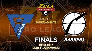 VIRTUE vs BARBERS | MAP 1 | Zula Europe Pro League Qualifier Tournament 1 - FINALS Bo3