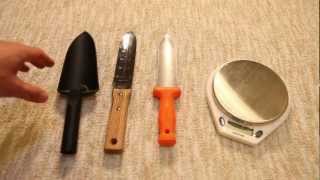 Backpacking - Comparing Small Shovels/Trowels. Fiskars vs Hori Hori vs Zenport Shovels