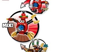 Splasho + Lewt MIX (how to build) | LEGO Mixels 41563+41568
