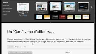 Comment créer une barre horizontale sur Blogger.com?