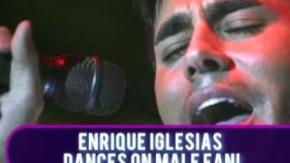 Enrique Iglesias mobbed by male fan