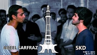 Aqeel Sarfraz vs Sunny Khan Durrani - They-See Battle League(Desi Rap Battle)