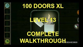 100 Doors XL Level 13
