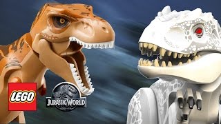 LEGO Jurassic World - T-Rex vs Indominus Rex