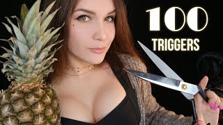 ASMR 100 TRIGGERS in 8 minutes ?✨ АСМР 100 ТРИГГЕРОВ за 8 МИНУТ  ?