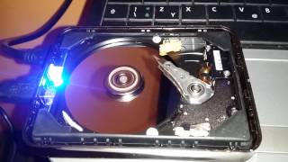 Samsung m2 portable externí HDD - inside