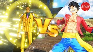 Boss Battle❗️Conqueror’s Haki Luffy vs Kizaru REMATCH!!!! | One Piece World Seeker - Gameplay