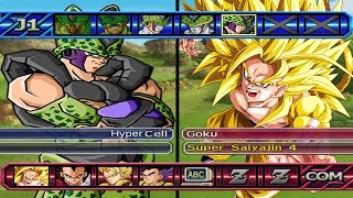 Dragon Ball Z Budokai Tenkaichi 3 - Hyper Cell VS Goku SSJ Dorado Red Potara *Epic  Battle (1080p)