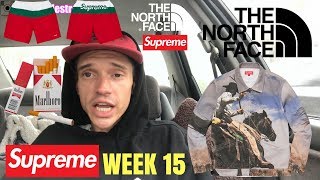 SUPREME x THE NORTH FACE PART 2 + COWBOY DENIM, WATER SHORTS & RESTOCKS!! WEEK 15 DROPLIST