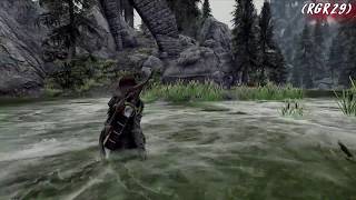 Skyrim 4k Gameplay - Real HD RGR ENB Beta 1.8 (Weather Test Overcast 2 of 4)