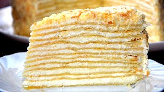 ТОРТ "НАПОЛЕОН" (САМЫЙ ВКУСНЫЙ - МОЙ РЕЦЕПТ!) ☆ Napoleon Cake Classic ☆ Марьяна