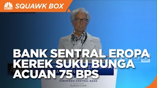 Bank Sentral Eropa Kerek Suku Bunga Acuan 75 Bps