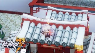 Honkai Impact 3rd Chibi Spring Chat Episode 5 But God Kiana Mastered Glitching. (`･ω･´)