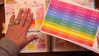 PLANNER Part 2 PAGES AND SOME NEW STICKERS AND FALL