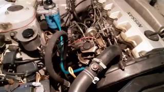 Nissan Laurel C32 RD-28 1987  Завоздушивание ТНВД