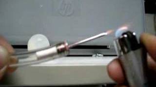 HHO Generator Torch with a Cigarette Filter Arrestor