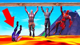 LET GO = BURN in LAVA! (Fortnite Simon Says)