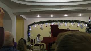Выступление на Новогоднем Концерте-2019 в ДМШ-12 г.Н.Новгород 24.12.2019г.
