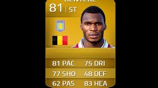 FIFA 14 UPGRADED BENTEKE 81 Player Review & In Game Stats Ultimate Team