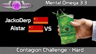 C&C Mental Omega 3.3.2 - Contagion Challenge on Hard Difficulty