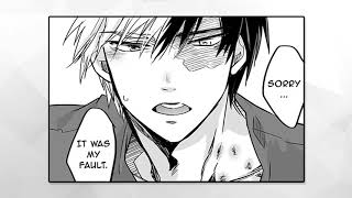 Shouto Todoroki x Momo Yaoyorozu doujinshi - Lover's quarrel (TodoMomo)