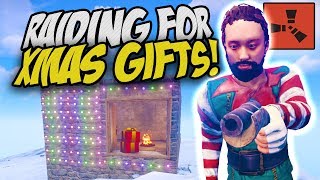 AWESOME EOKA RAIDING FOR CHRISTMAS GIFTS! - Rust Solo Survival Gameplay