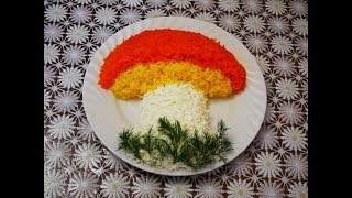 салат ОСЕННИЙ ГРИБ вкусный и сытный САЛАТ рецепт Салат на праздник Салат на праздничный стол