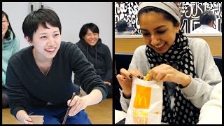 Japanese Uni + Trying Japanese McDonald's