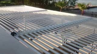 Bioclimatic pergola
